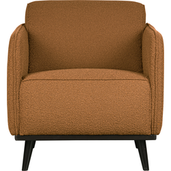 BePureHome Statement Fauteuil - Polyester - Butter - 77x72x93