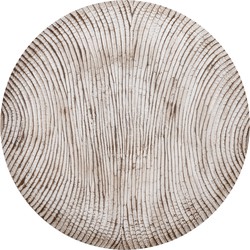 PTMD Moanna Cream MDF wallpanel round organic lines S