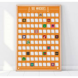 Gift Republic Scratch Poster - 100 Whiskies

Gift Republic Kraskaart - 100 Whiskies