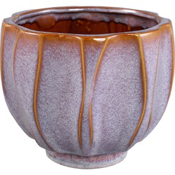 PTMD Bloempot Ariane - 19x19x16 cm - Keramiek - Roze