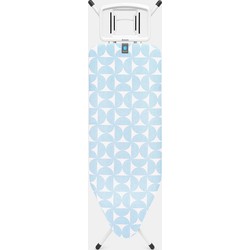 Strijkplank C, 124x45 cm, solide strijkerhouder - Fresh Breeze