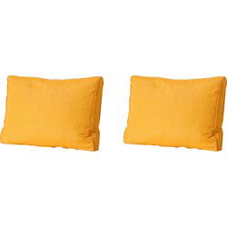 Madison -  Lounge Rugkussen Panama golden glow - Ca. 40x60 cm - Set van 2
