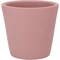 DK Design Bloempot Vinci - lichtroze mat - voor kamerplant - D13xH15cm - Plantenpotten