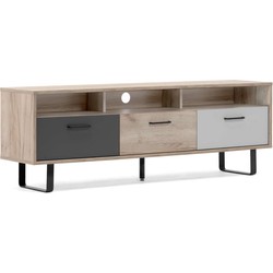 Finori- TV Meubel Tv-meubel Uran  3 deuren - 160cm - Multicolor