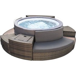 Netspa Jacuzzi Vita Premium 6 Places + Meubilair