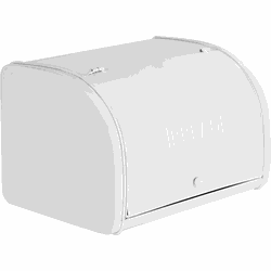 CAROUBE - Broodtrommel - Wit - IJzer