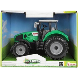 Twisk  Tractor 20 cm frictie groen 28510B