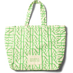 Rivièra Maison Monogram Tote Bag Green