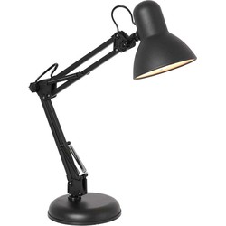 Mexlite tafellamp Study - zwart -  - 3456ZW