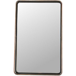 Triv Spiegel Metaal 81.5 x 10 x 51 cm - Grijs