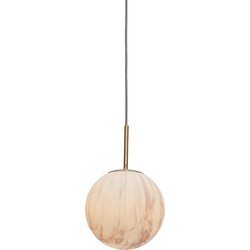 Hanglamp Carrara - Goud/Wit - Ø22cm