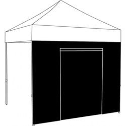 Easy Up vouwtent zijwand met deur polyester , kies je maat en kleur
