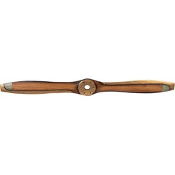 Clayre & Eef Decoratie Propeller 12x3x120 cm Bruin Hout