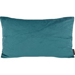 Sierkussen Velvet Petrol Long | 30 x 50 cm | Velvet/Polyester