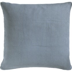Heckett & Lane Kussensloop Wafel Pillowcase Steel Blue 50 x 50 cm