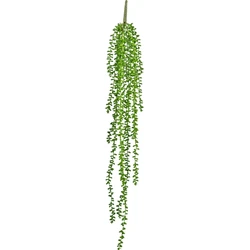 Hoyz Greenery - Kunst hangplant Senecio 91 cm