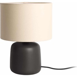 Tafellamp Alma Straight - Zwart - Ø23cm