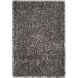 Safavieh Shaggy Indoor Hand Tufted Area Rug, Popcorn Shag Collection, SG267, in Grey, 91 X 152 cm