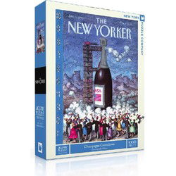 New York Puzzle Company Champagne Countdown - 1000 stukjes