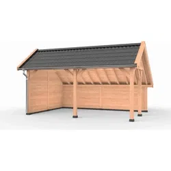 Westwood kapschuur douglas deluxe, 600 x 400 cm, combinatie 3