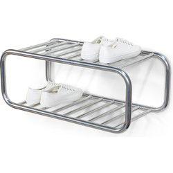Spinder Design schoenenrek Retro Schoenenrek - Groovy Chrome - 4 paar schoenen