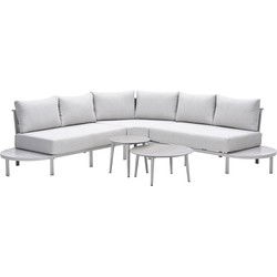 Frigole loungeset - 5-dlg. - taupe  -sand - valley sand