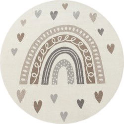 Kinderkamer Vloerkleed - Ninaro - Beige - 240x340 cm