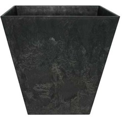 Bloempot Topf Ella zwart 35 x 34 cm - Artstone