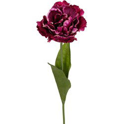 Papegaaitulp l66cm magenta kunstbloem Louis Maes