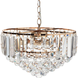 Beliani ACHEIRO - Hanglamp-Goud-Kristal