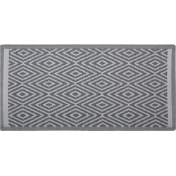 SIKAR - Outdoor kleed - Lichtgrijs - 90 x 150 cm - Polypropyleen