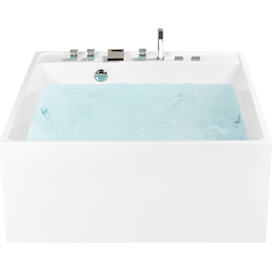 TAHUA - Whirlpool - Wit  - 130  x 130 cm - Acryl