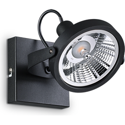 Ideal Lux - Glim - Plafondlamp - Metaal - GU10 - Zwart