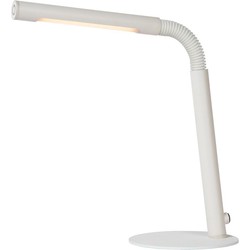 Functionele flex witte leeslamp/bureau LED Dimb. 3 StepDim