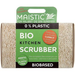 Plasticvrije spons van houtcellulose en natuurlijke loofah