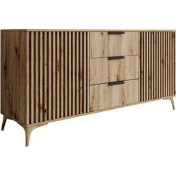 Meubella - Dressoir Evy - Eiken - 150 cm