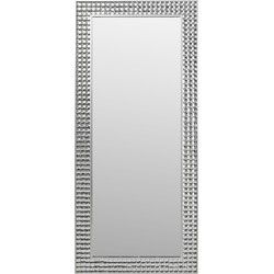 Spiegel Crystals Silver 80x180cm