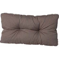 Lounge kussen rug 73x43 Rib Leverkleur (2 stuks)