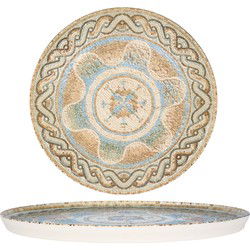 Rinart Dinerbord - Celest - Porselein - 28 cm - set van 6
