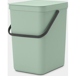 Sort & Go afvalemmer, 25 liter - Jade Green