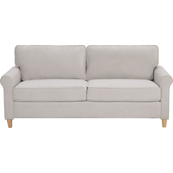 RONNEBY - Driezitsbank - Lichtbeige - Fluweel