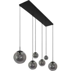 Steinhauer hanglamp Bollique led - zwart -  - 3499ZW