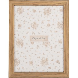 Clayre & Eef Fotolijst 13x18 cm Bruin Houtproduct