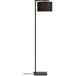 Vloerlamp Boston - Zwart/Zwart - 30x32x160cm