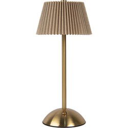 Gabriël Tafellamp Beige Metaal