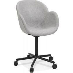 Bureaustoel met armleuningen ASTRA 59x59x85 cm Grijs