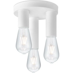 Home sweet home LED plafondlamp Marna 3L - wit