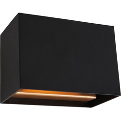 Steinhauer wandlamp Muro - zwart -  - 3365ZW