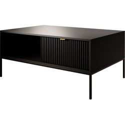 Meubella - Salontafel Navil - Zwart - 104 cm