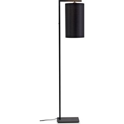 Vloerlamp Boston - Zwart/Zwart - 30x25x160cm